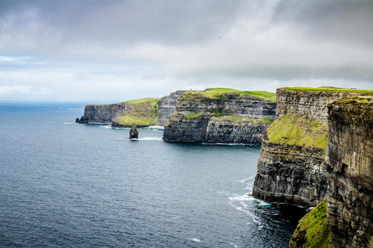 rocky coastline where irish sea moss may grow