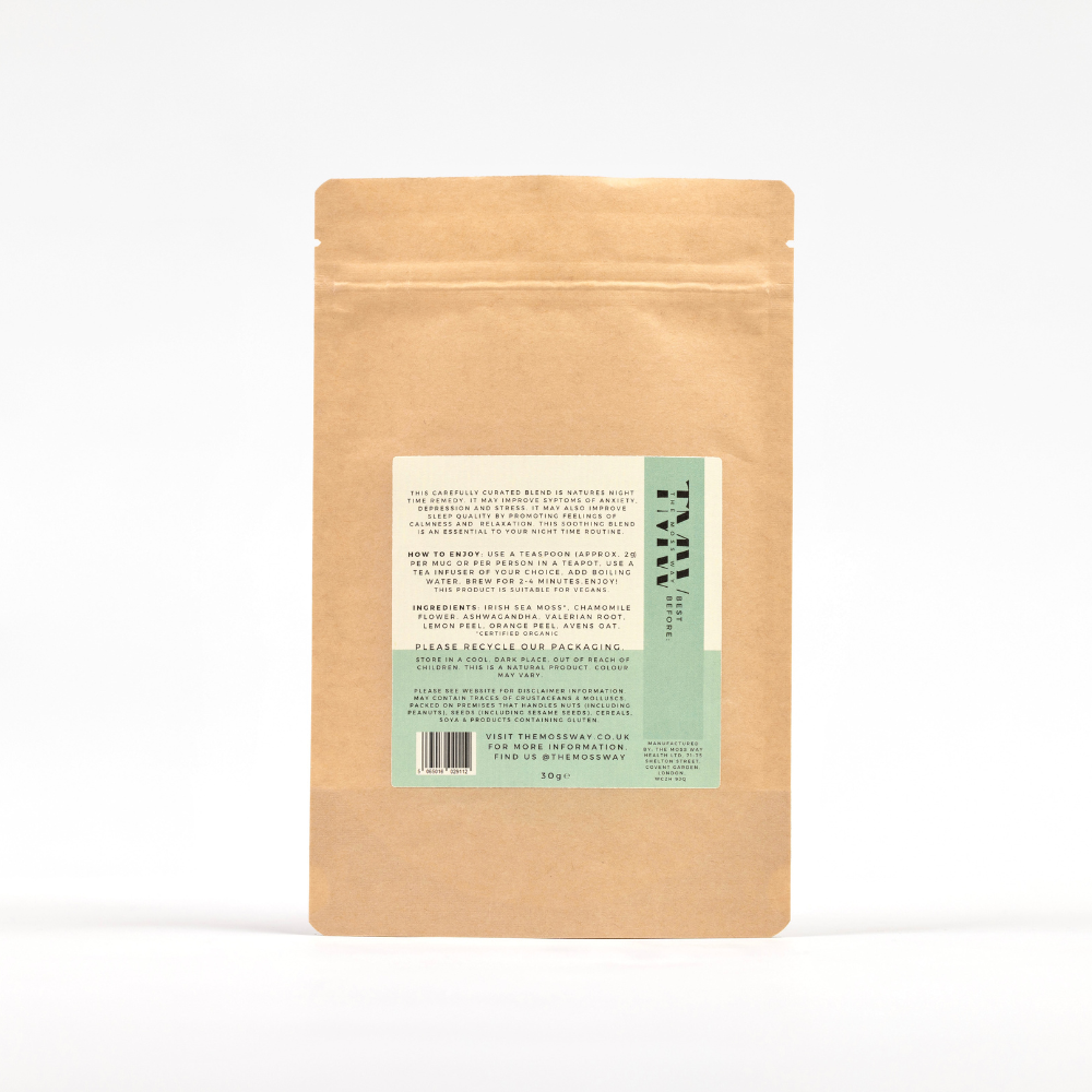 TranquiliTea Herbal Tea | Organic Loose-Leaf Tea | The Moss Way