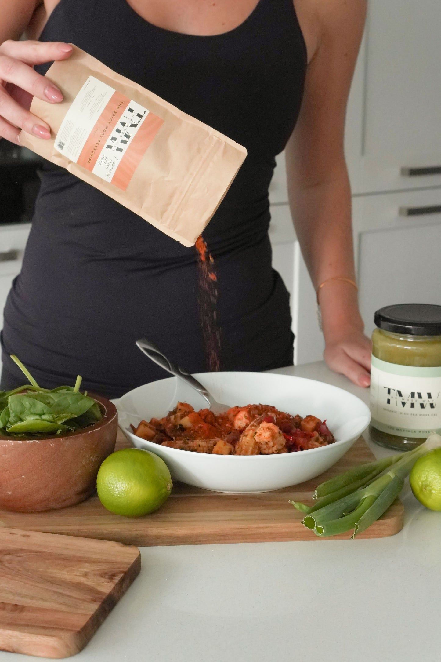 Spicy Moss Seasoning | Moss Seasoning | Sea Moss | The Moss Way