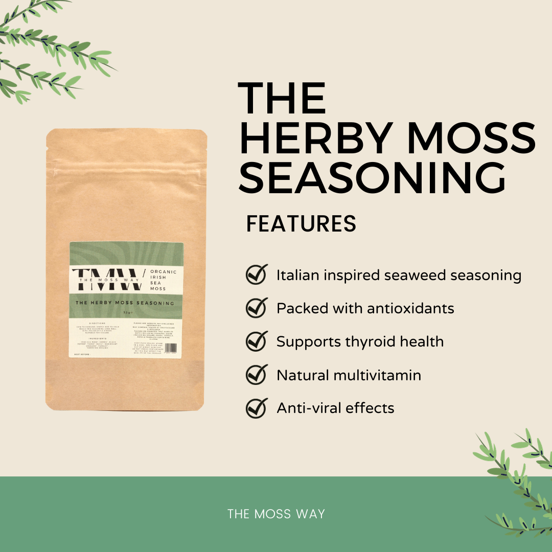 Herby Moss Seasoning | Seaweed Seasoning | Sea Moss | The Moss Way