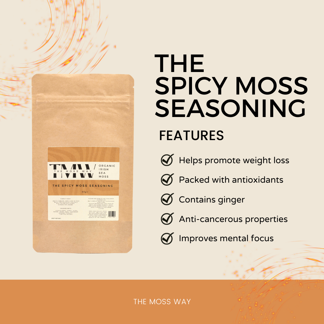 Spicy Moss Seasoning | Moss Seasoning | Sea Moss | The Moss Way