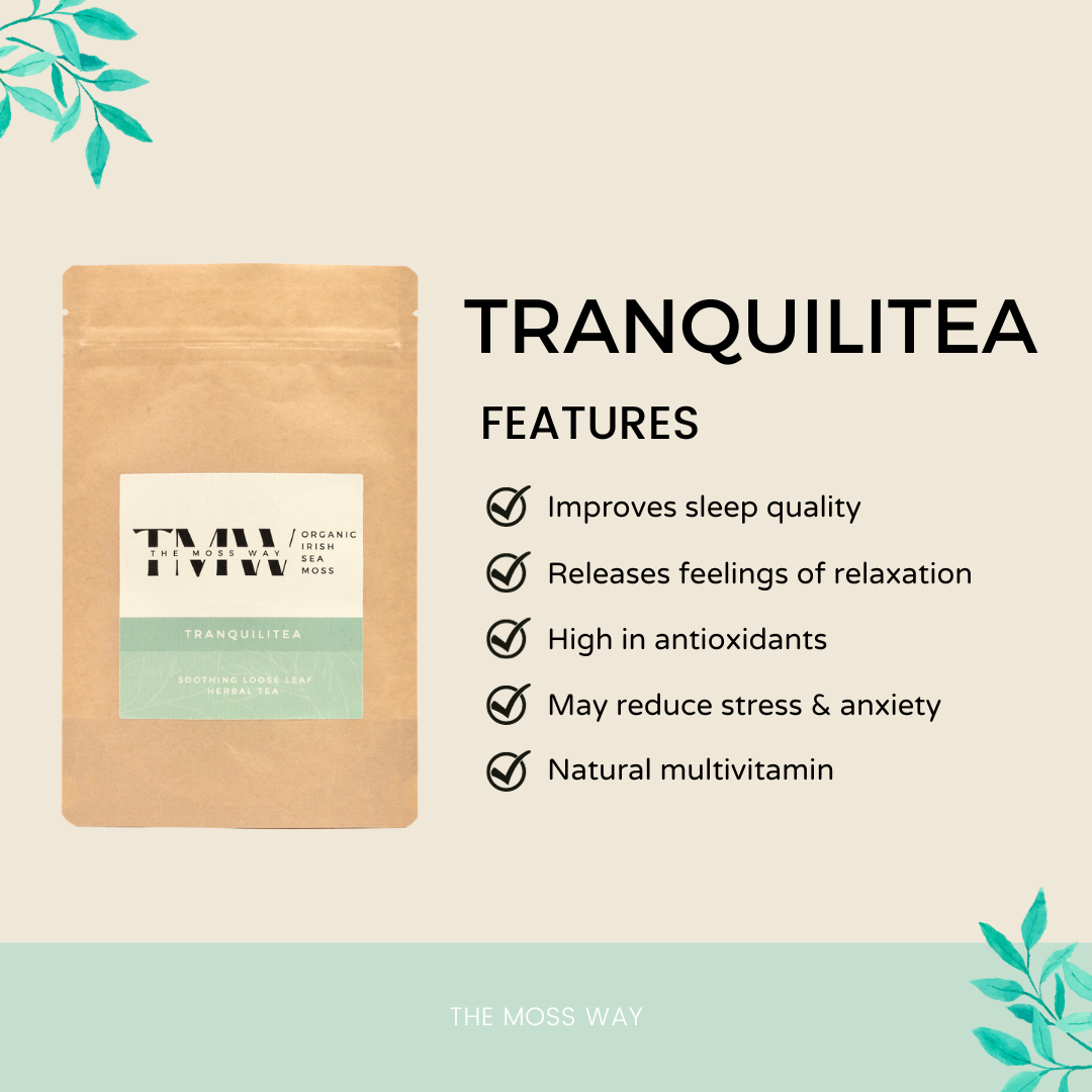 TranquiliTea Herbal Tea | Organic Loose-Leaf Tea | The Moss Way