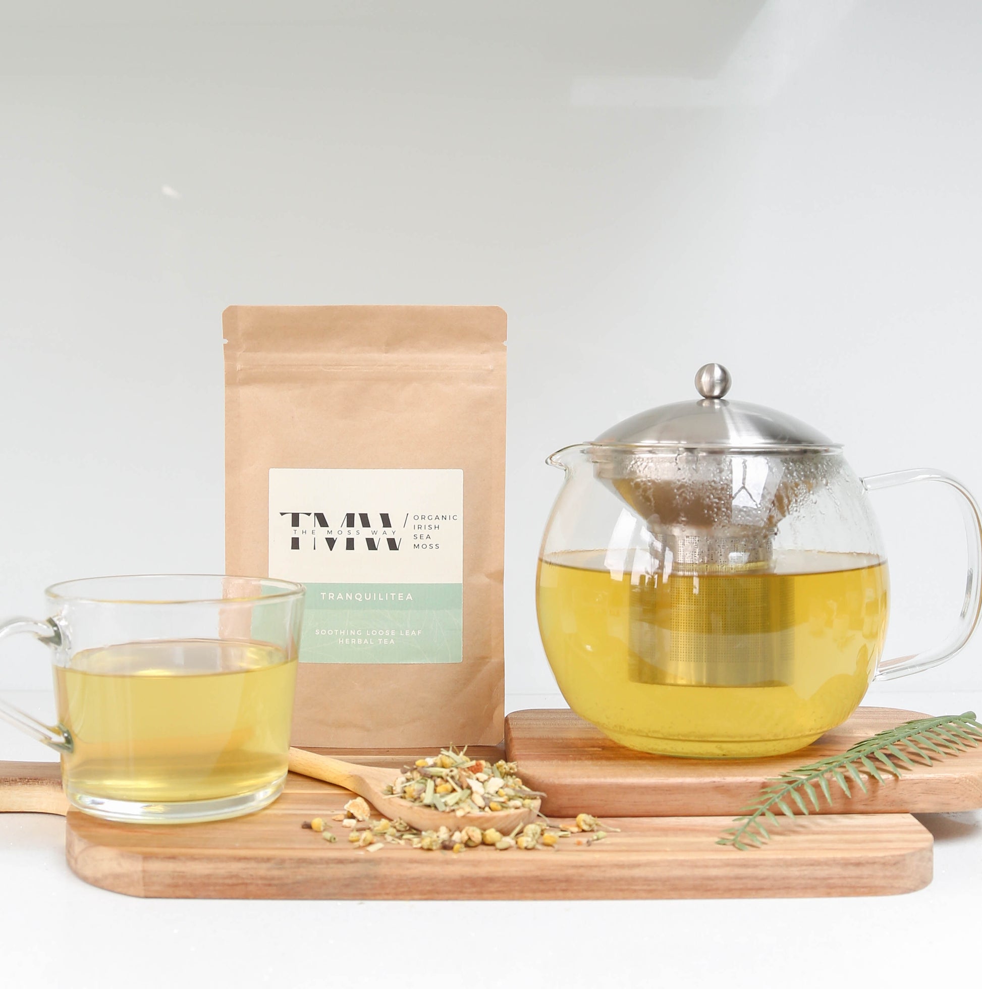Organic Loose Leaf Herbal Tea | Irish Sea Moss | The Moss Way 